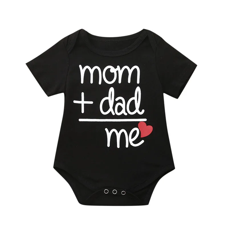 Newborn Baby Girls Boys Letter Printed Tops Bodysuit Romper Clothes New Fashion Baby Girls And Boys Romper 30AP18 (15)