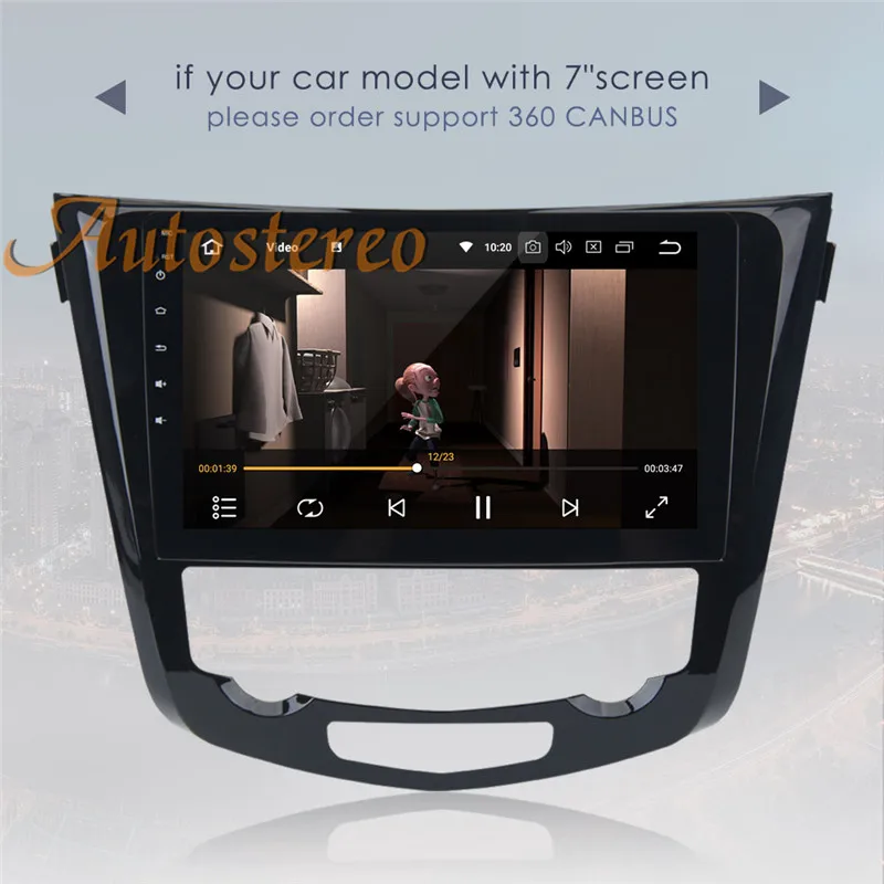Flash Deal Autostereo Android9 4G RAM octa Car GPS navigation headunit Multimedia For Nissan X-TRAIL Qashqai 2013-2018 no DVD tape recorder 10