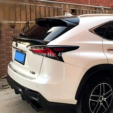 Для lexus NX NX200 NX200T NX300 Средний спойлер высокого качества ABS Материал Неокрашенный Грунтовка заднее украшение в виде хвостового крыла