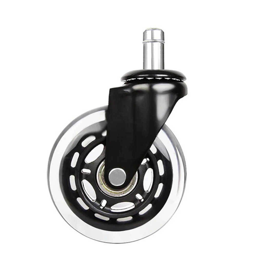 

2.5Inch Universal Wheel Chair Swivel Casters Replacement Roller for Home Office Chairs Furniture QJS Shop