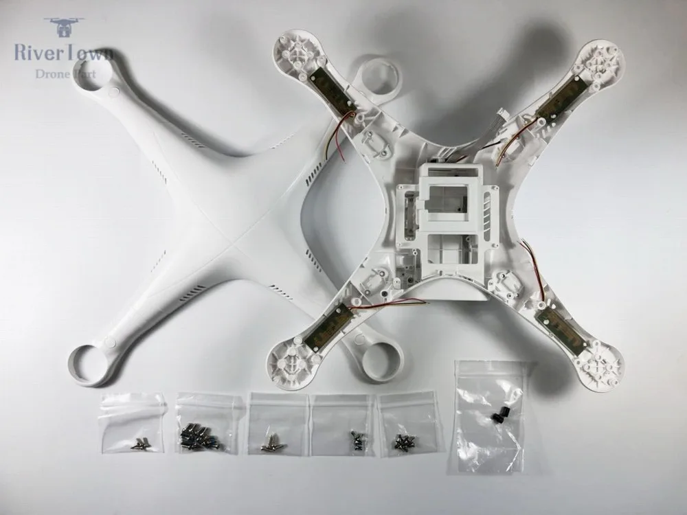 

Original Body Shell Top Bottom Protection Cover with Screws For DJI Phantom 3 Advanced / Professional Drone Repair Parts