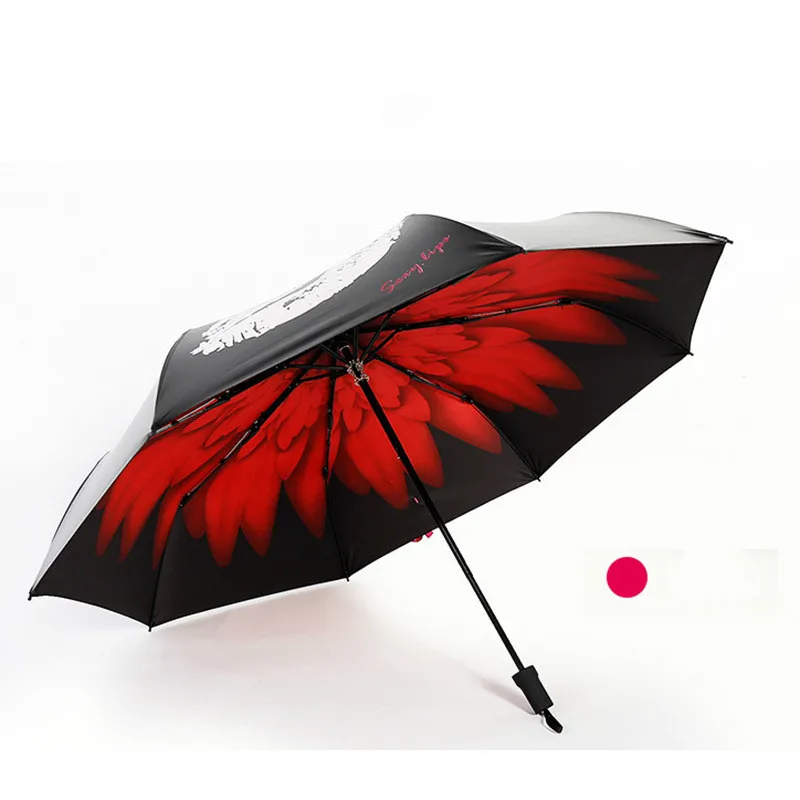 Креативный волшебный зонтик с изменением цвета воды, уличный зонтик, модный тренд, складной зонтик, зонтики для девочек
