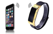 New 2016 Bluetooth D8 Full steel Smart Bracelet Sync Wrist LED Digital Watch with Vibrate can answer phone for Smart phone gift