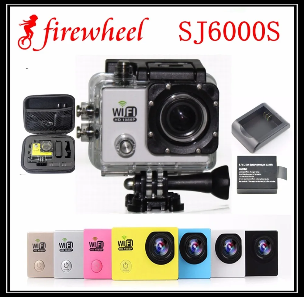 Firewheel sj6000 с Wi-Fi Камера 8MP Full HD 1080 P 2.0 &quotЖК-Дайвинг 30 М Водонепроницаемый Спорт DV cam
