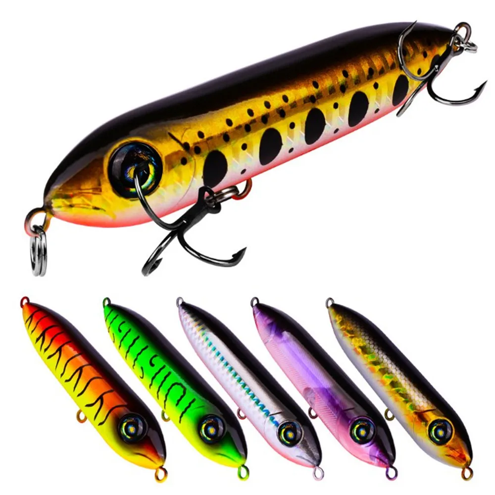 

1pcs Snake Head Pencil Fishing Lure 10.2cm/11.5g Pesca Hooks Isca Artificial Plastic Wobbler Hard Bait Crankbait Fishing Tackle