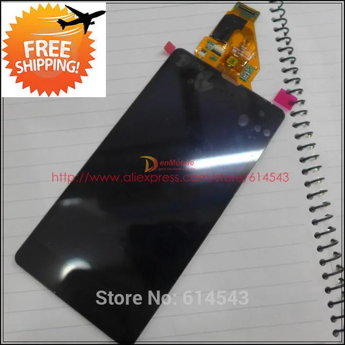 Протестирован для sony Xperia ZR M36h M36 C5502 C5503 ЖК-дисплей + кодирующий преобразователь