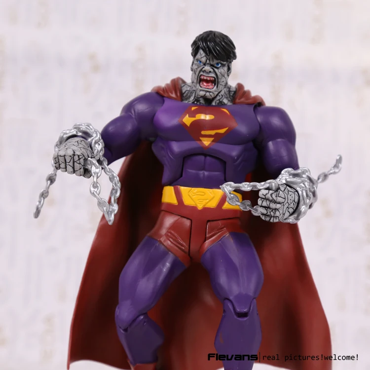 DC супергерой злой плохой Супермен ПВХ фигурка Коллекционная модель игрушки " 18 см