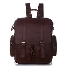 100% Genuine Leather Men Backpacks Ipad Bag Shoulder Bags Casual Daypacks Men’s travel bags Cowhide Leather Backpack #MD-J7123