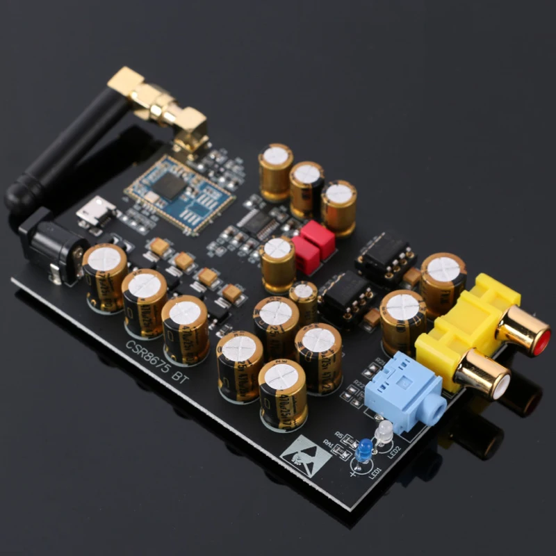  CSR8675 + PCM5102A Bluetooth 50 ATPX HD 24BIT receptor inalámbrico I2S DAC placa decodificador sopo