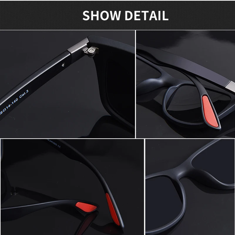 2019 men polarized sunglasses women UV400 polar sunglasses men gafas night vision glasses for outdoor driving fishing