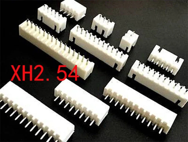 

50PCS/Lot XH2.54 Pin Header Connector 2P 3P 4P 5P 6P 7P 8P 9P 10P 11P 12P 13P 14P 16P 2.54mm Pitch XH For PCB