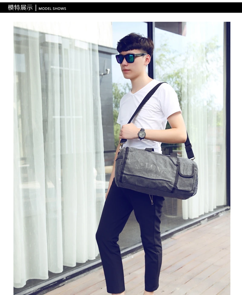 Yoga package Cylinder package Gym bag (31)