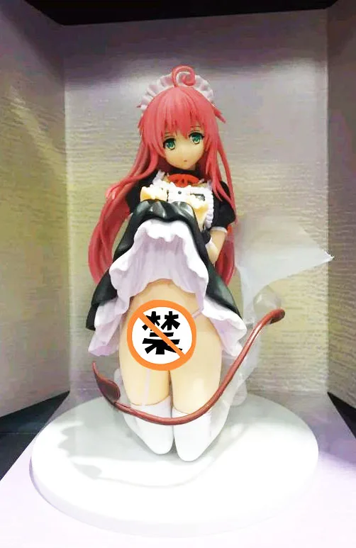 

См 18 см японский сексуальный аниме Рисунок любовь Lala Satalin Deviluke горничная вер фигурка Коллекционная модель игрушки для мальчиков