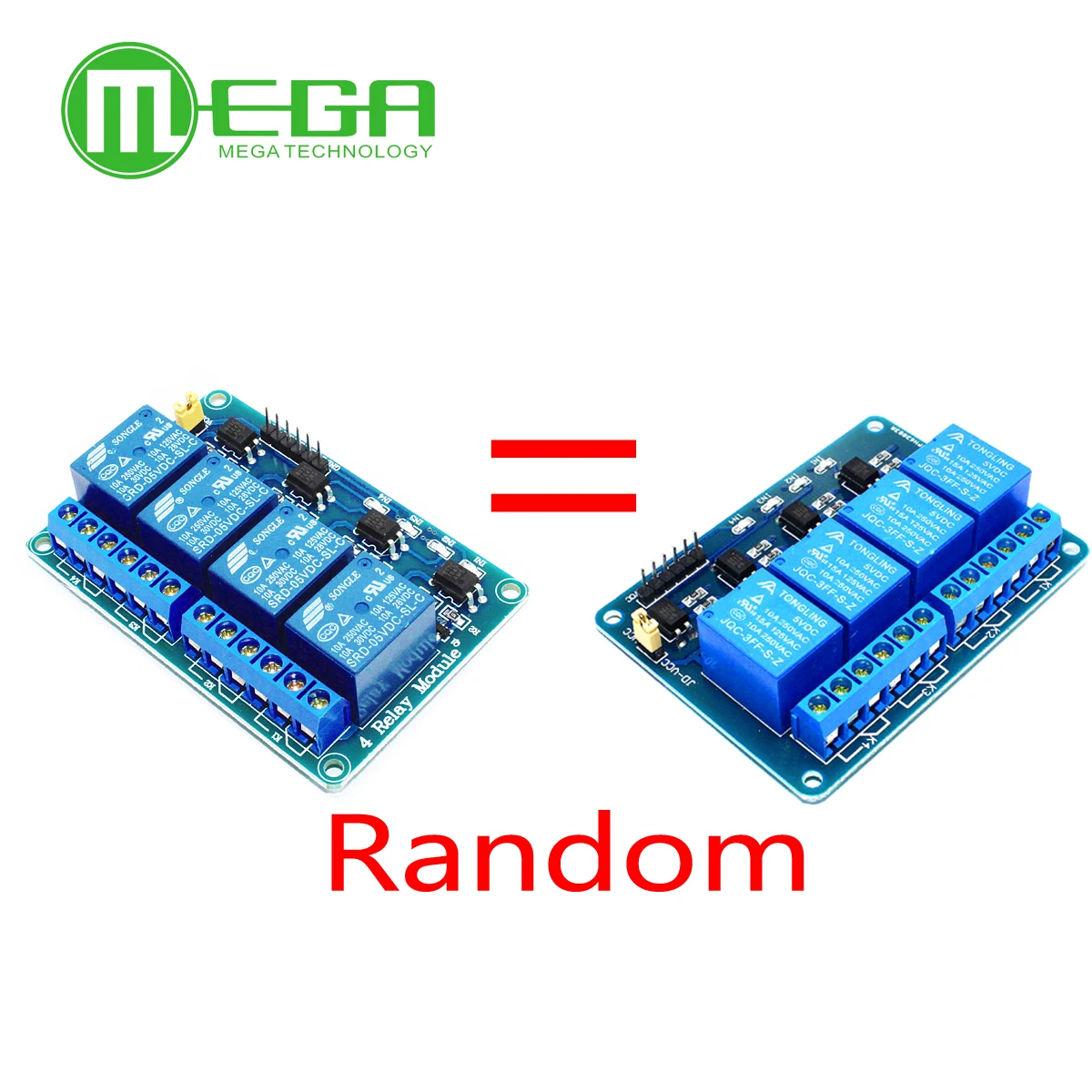 

1pcs, 4 channel relay module 4-channel relay control board with optocoupler. Relay Output 4 way relay module for arduino
