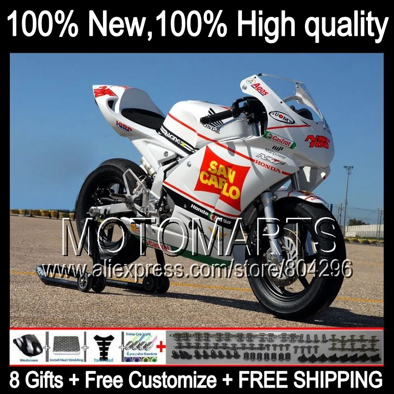 

Red white Bodys For HONDA NSF100 06-10 NSF 100 9JK2 Castrol red NSF-100 06 07 08 09 10 2006 2007 2008 2009 2010 Race Fairing