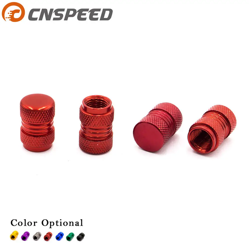 

CNSPEED 4Pcs/set Universal Auto Bicycle Car Tire Valve Caps Tyre Wheel Hexagonal Ventile Air Stems Cover Airtight Rims YC100405