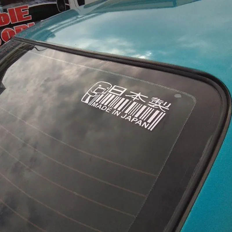 YJZT 15*5 2 см сделано в Японии забавные виниловые автомобильные наклейки JDM