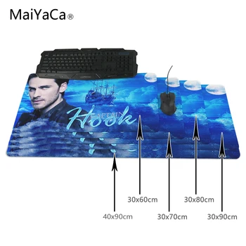 

Maiyaca Big Game Hook Wallpaper Optical Mouse Anime Mouse Pad Computer Keyboard Large Mouse Pad Notebook Gaming Mat