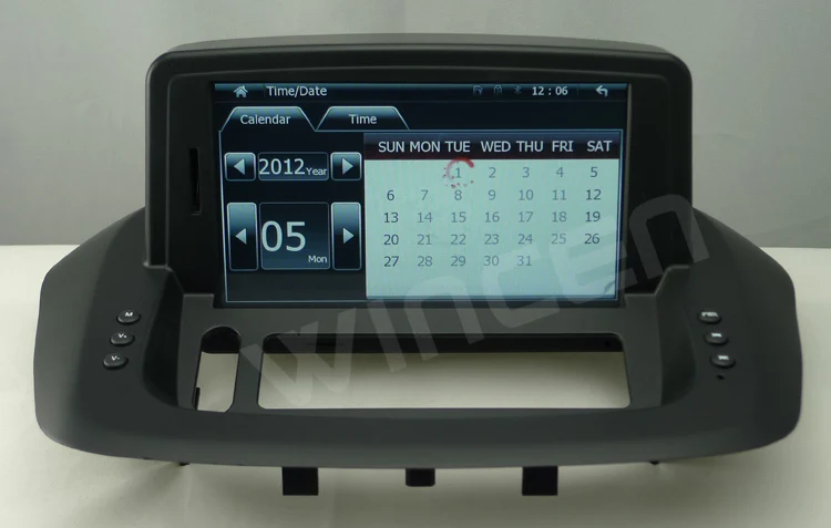 Sale 2013 Newest 1080P 7"Car DVD GPS Player for Renault Fluence 800MHz CPU 512MB RAM build in DVR support phonebook Free 8GB USB Disc 2