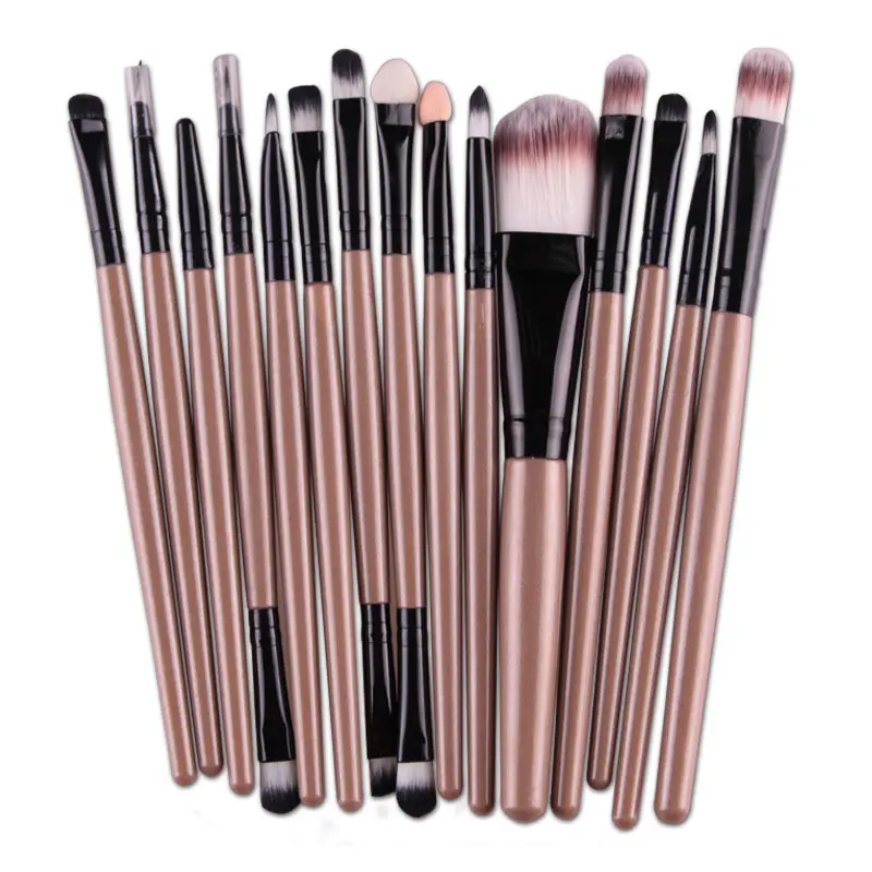 

6/15 Pcs Cosmetic Makeup Brush Women Foundation Eyeshadow Eyeliner Lip Make Up Eye Brushes Set OA66