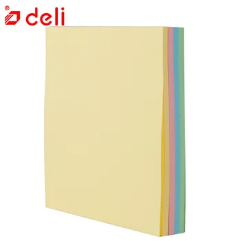 

Deli 1Pack Bookmark Paper Colorful Student Memo Pad School Office Write & Stick Papers Stationery Memo 100 Pages Sticky Notes