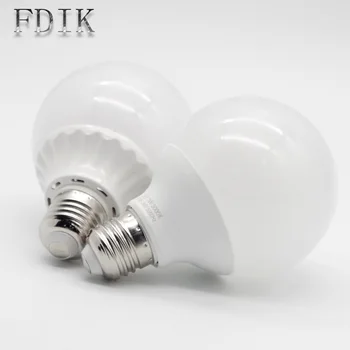 

BIG LED bulb E27 Global Light G80 G95 G120 110V 220V Energy Saving LED lamp Super Bright 7W 9W 20W Nature white Warm white