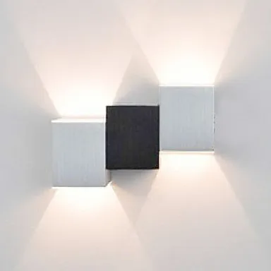 

2W Artistic Cubic Body Modern Led Wall Light Lamps For Home Wall Sconce