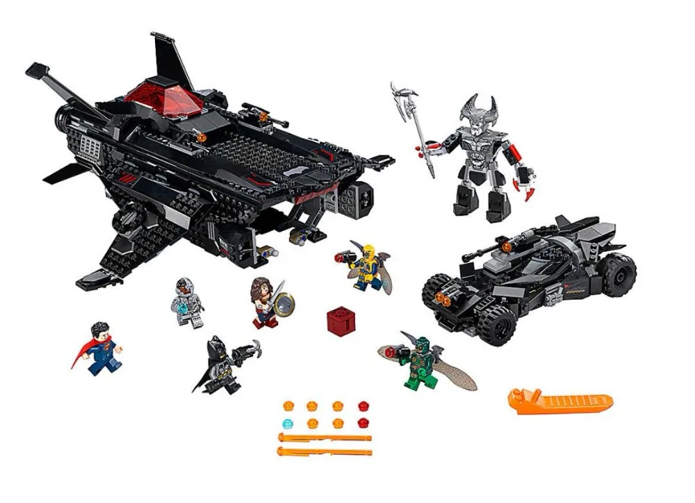 

Bela 10846 DC Comic Super Hero Flying Fox Batmobile Airlift Attack Building Blocks Toys Compatible With Bela Batman
