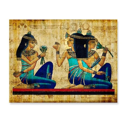 Retro Egyptian Landscape Wall Picture for Living Room Religious Painting Canvas Art Poster and Prints Home Decoration No Frame no frame2