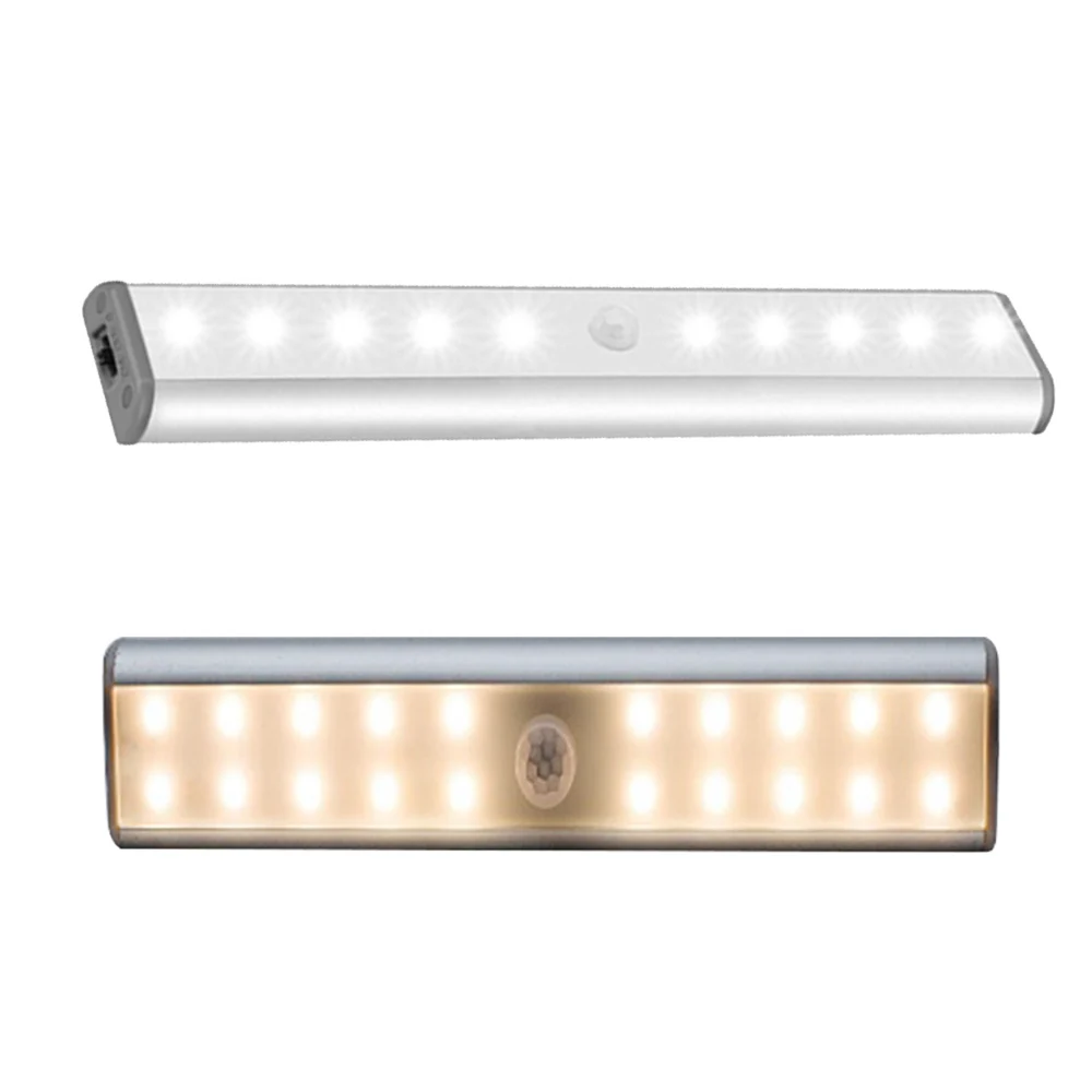 

USB Sensor LED Cabinet Light lamp Hand Sweep Motion Sensor Kitchen Light Hand Wave LED Bar Light Bedroom Closet Wardrobe light