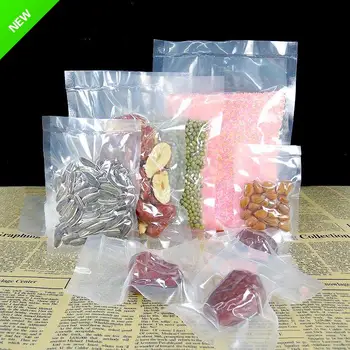 

1000pcs/lot Food Grade Sealing Machine Packing Bag Food Fresh Keeping pouches For Food Vacuum Storage small food packaging bags