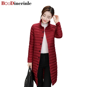 

BOoDinerinle 2019 It Comes With Scarves Thin Down Jacket Women Self-cultivation casacos de inverno feminino parka mujer YR011