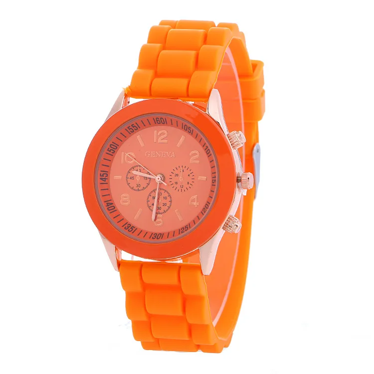Топ люксовый бренд Модные военные кварцевые часы для мужчин и женщин спортивные наручные часы Часы мужские Relogio Masculino 8A86 - Цвет: orange