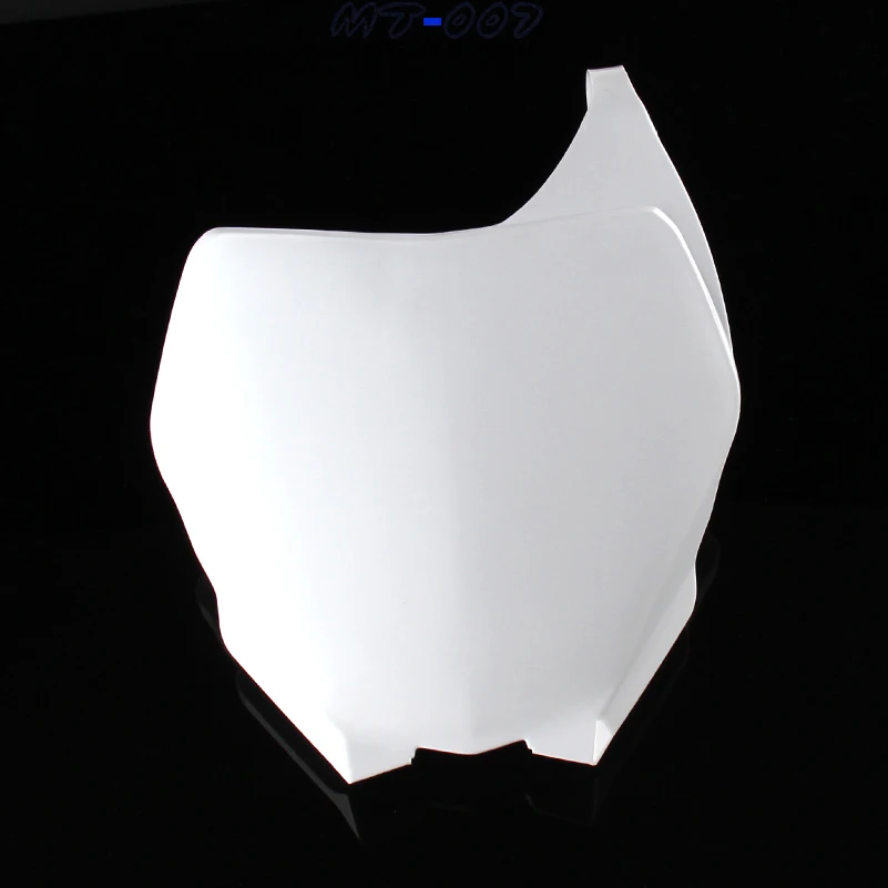 Plastic fairing Front Number Plates name panel For Yamaha YZ125 YZ250