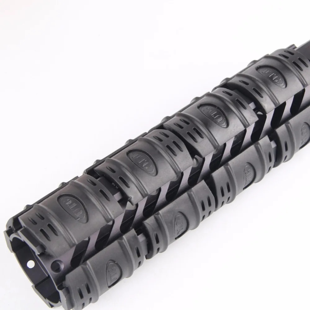 Шт. 12 шт. Универсальный Weaver/Picatinny черные резиновые панели защита Handguard Quad Rail чехлы