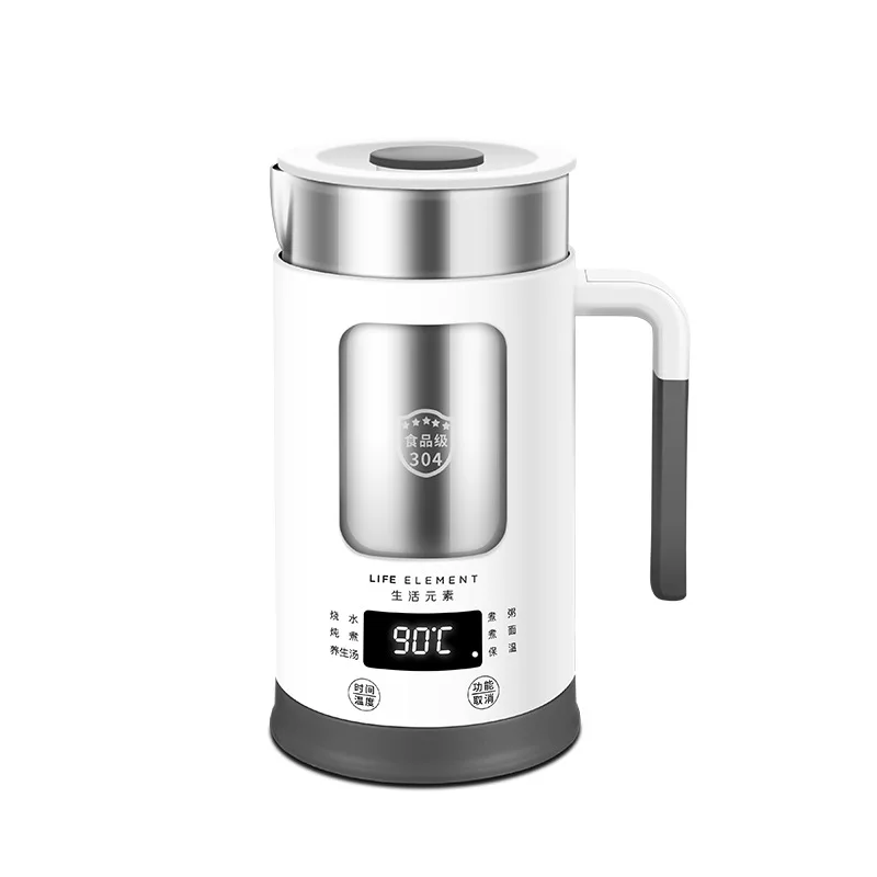 100 240V Multi function Electric Kettle Stainless Steel Health