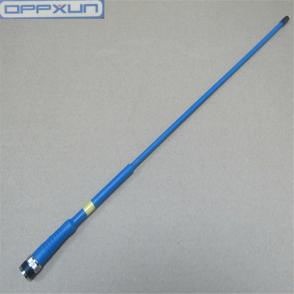 

OPPXUN blue EP405 anteena BNC Dual Band VHF/UHF 144/430MHz for ICOM v8 v82 v85 v80 for kenwood TK308, TK208 radios