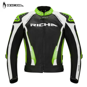 

RICHA Jersey suit winter motorcycle male track motorcycle leather clothes shatter-resistant warm windproof racing suit
