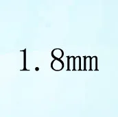 1000 шт 0,8~ 4 мм 5A cz Камень Блестящий круглой огранки лавандовый, кубический цирконий для продажи - Цвет: 1.8mm