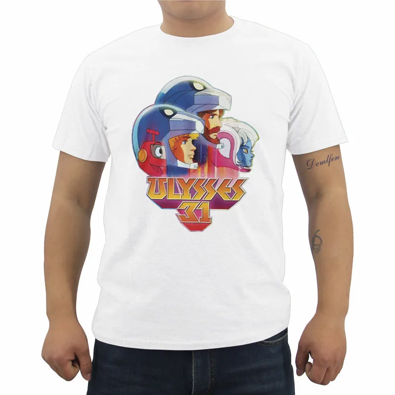 

New Ulysses 31 Print T-Shirt Classic 80's Children's TV Cartoon Unisex T-shirt Men's Short Sleeve T-shirt Summer Tees Top