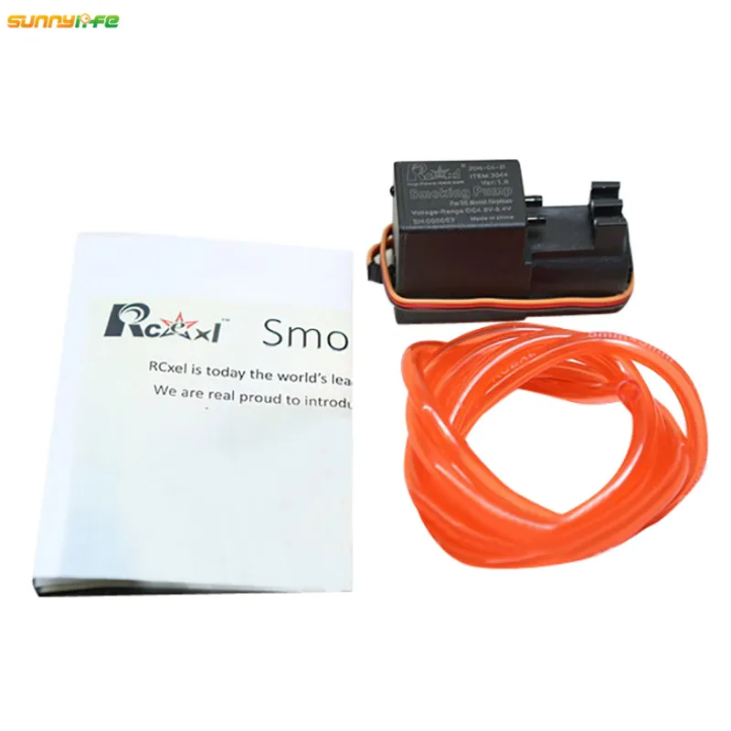 

Sunnylife RCEXL Smallest Mini Smoke Pump Diaphragm Pump Gasoline Smoking Pump with Adjustable Flow for RC Airplane Accessories