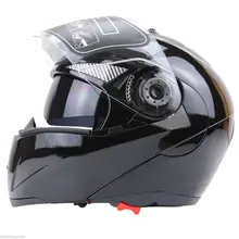 1шт унисекс полный шлем мотоцикла двойной козырек уличный велосипед+ прозрачный щит