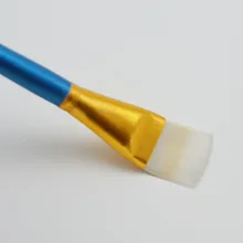 3 шт./компл. короткий стержень белые волосы нейлоновая кисть акриловые краски Художественные принадлежности масляные краски художественные кисти Детский рисунок «сделай сам» материал