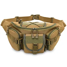 Спортивная камуфляжная поясная сумка FREE KNIGHT, Тактические Водонепроницаемые дорожные сумки на ремне, держатель для телефона, для велоспорта, путешествий, бега, военные поясные сумки