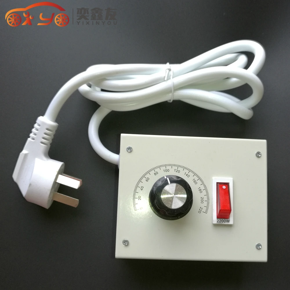 220V Single Phase AC Motor Speed Controller Electric Drill Fan Speed Control Switch Thermostat Dimming Regulator-in Motor Controller from Home Improvement ...