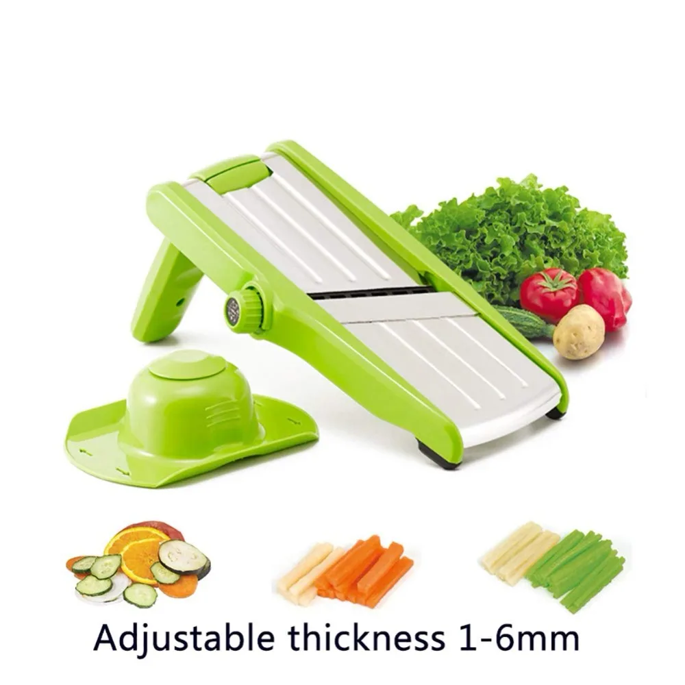 Mandoline Slicer Adjustable Mandolin Vegetable Slicer And French Fry