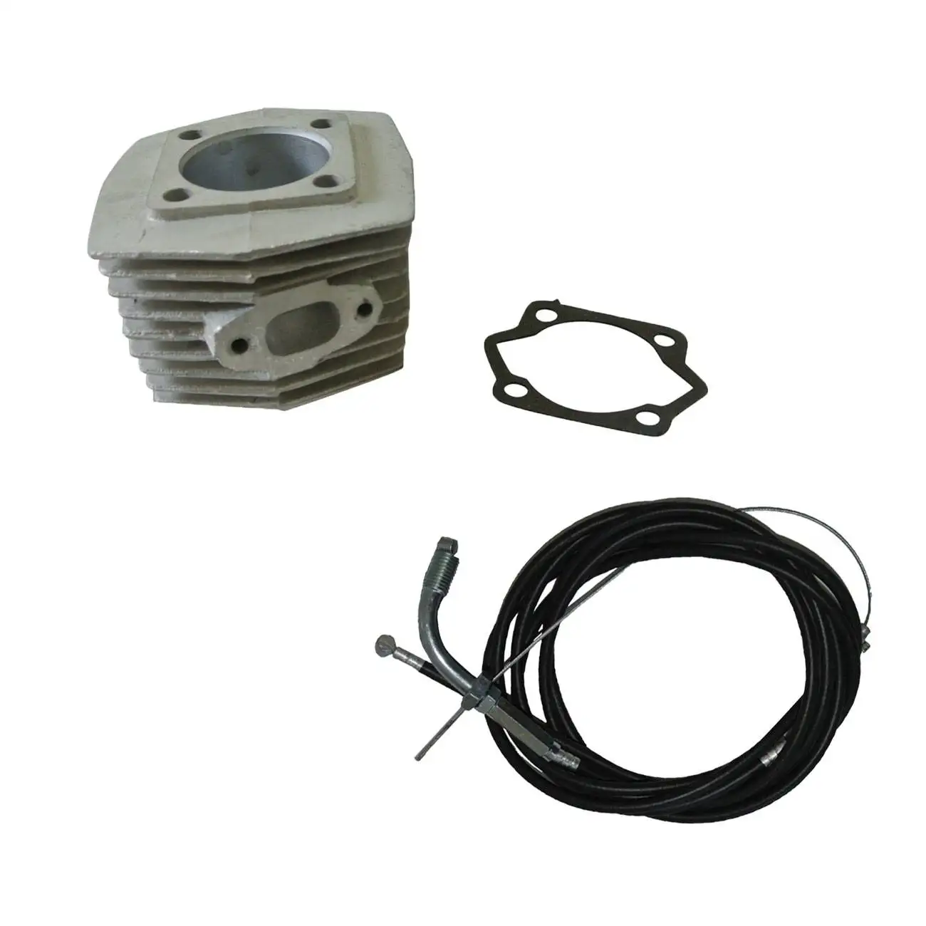 Throttle Cable Clutch Cable&Cylinder For 66cc 80cc Engine Motorized Bicycle
