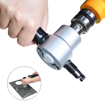 

Double Sheet Metal Cutter Electric drill Circuit and Punching Shear Cutter Curve Saw Openings For Iron Electric Scissors