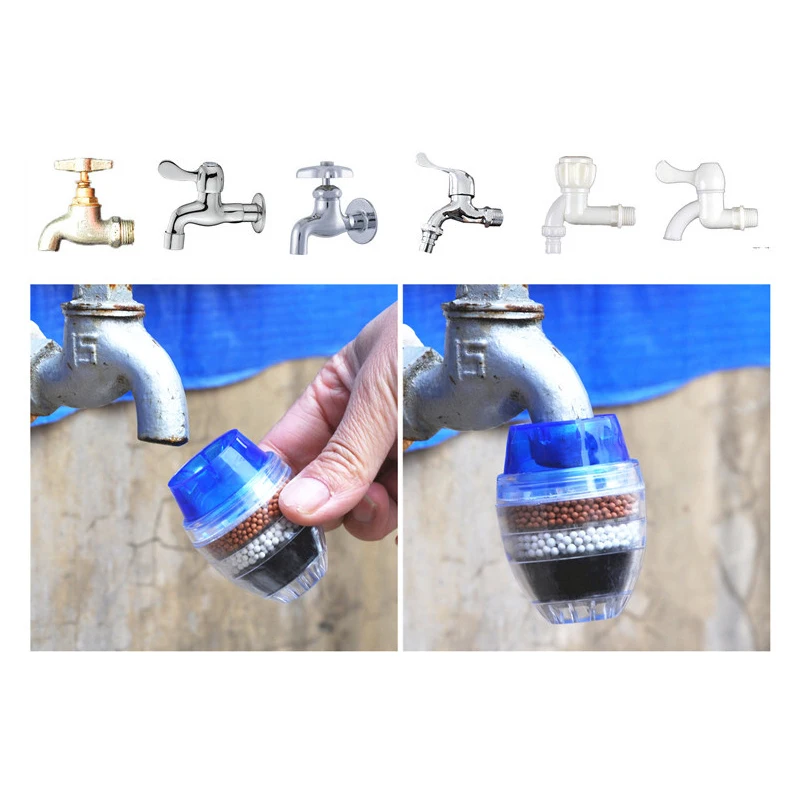 WHISM Carbon Water Filter Tap Water Clean Purifier Filter Filtration