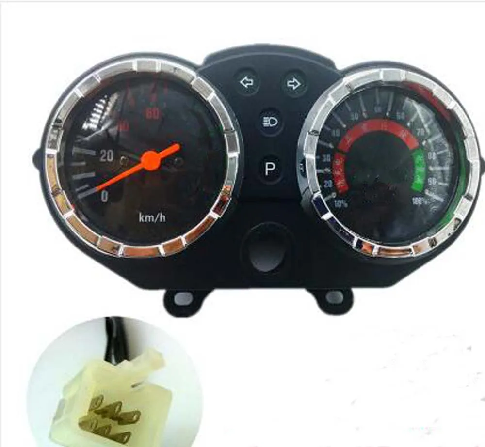 

48V Universal Electric Tricycle Instrument Panel Assembly Electronic LCD Odometer Speedometer